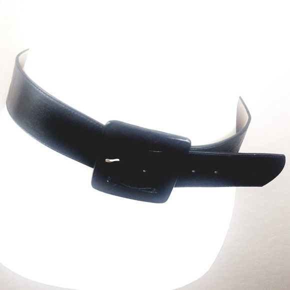 Leatherock Vintage Large‎ Buckle Leather Belt - Picture 2 of 5